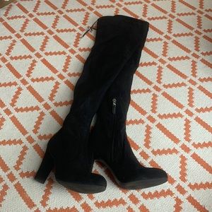 Sam Edelman high-heeled, over-the-knee boots